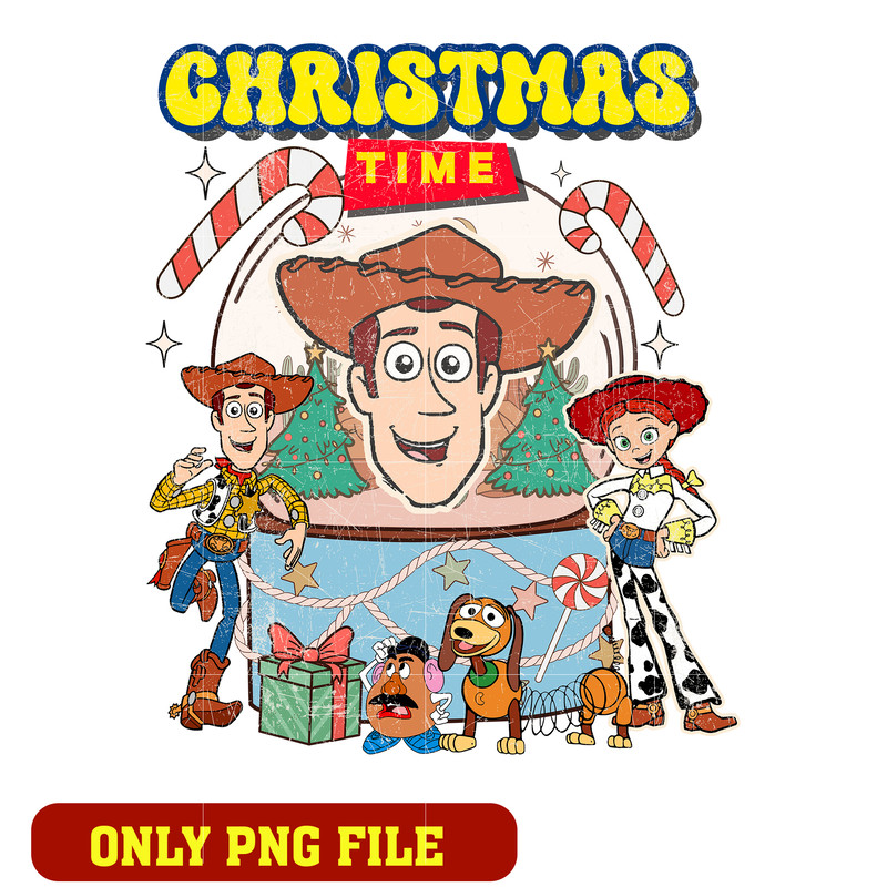 Woody friends wonderful time logo png