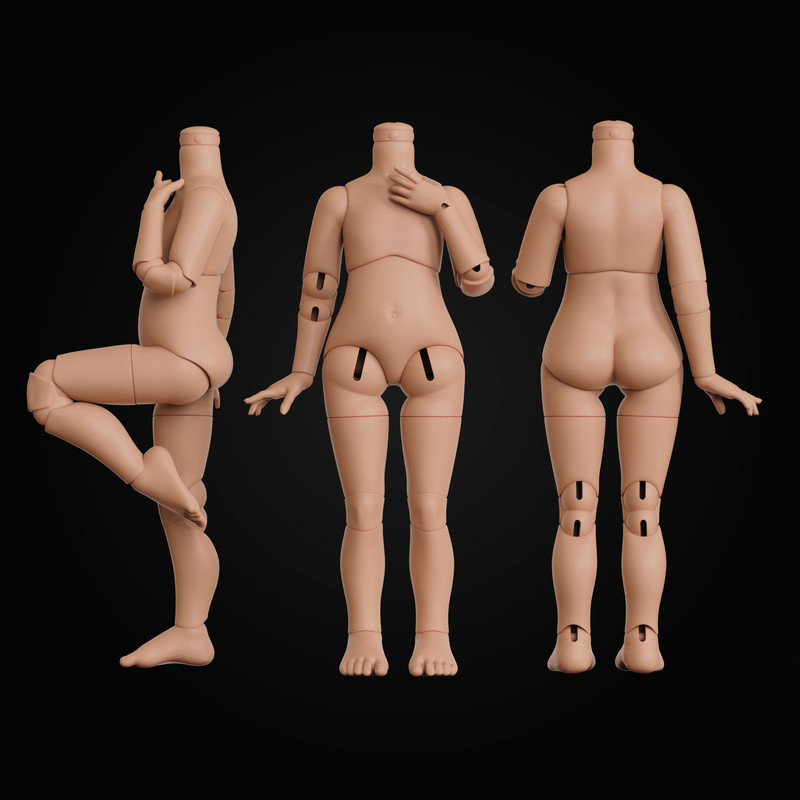 BJD Body For Paola Reina Doll 0