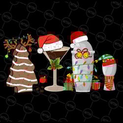 christmas cocktail espresso martini drinking party bartender svg, christmas cocktail bartender svg, christmas png, digit