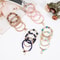 Bohemian Stackable Bracelets for Women – Multilayered Stretch Charm Bracelets with Pendant
