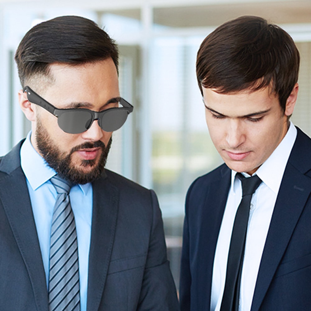 Bluetooth AI Intelligent Translation Glasses Wireless Sunglasses With Builtin Microphone Speakers 1