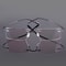 Ultralight Gmei Optical Fashion Rimless Glasses Frame Memory Alloy Eyeglasses Prescription Flexible Frames