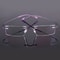 Ultralight Gmei Optical Fashion Rimless Glasses Frame Memory Alloy Eyeglasses Prescription Flexible Frames