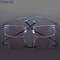 Ultralight Gmei Optical Fashion Rimless Glasses Frame Memory Alloy Eyeglasses Prescription Flexible Frames