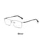 Ultra Light Pure Titanium Myopia Glasses Frame | Durable Optical Eyeglass Frames for Women & Men, Stylish Female