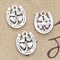 Vintage Charms Horseshoe Lucky Clover Antique Pendant, Tibetan Bronze Silver DIY Jewelry Making Supplies
