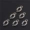 Silver Color Tone Horseshoe Hole Necklace & Bracelet Charms Horseshoe Hole Connectors DIY Jewelry Making Handmade Craft