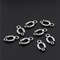 Silver Color Tone Horseshoe Hole Necklace & Bracelet Charms Horseshoe Hole Connectors DIY Jewelry Making Handmade Craft