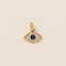 GoldPlated Small Pendant With Love Airplane Letters Smiling Face  Horseshoe Color Preserved Fashion