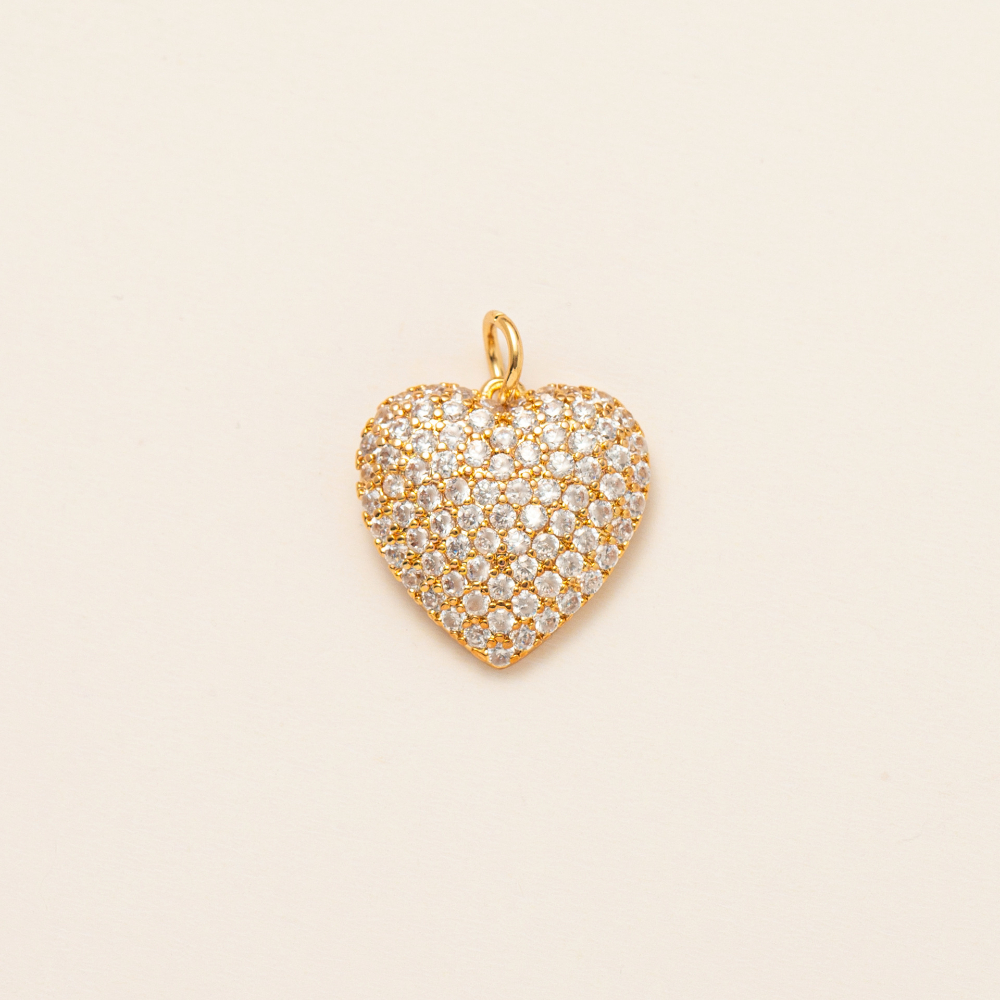GoldPlated Small Pendant With Love Airplane Letters Smiling Face  Horseshoe Color Preserved Fashion