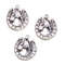 Vintage Tibetan Silver Charms Horse Steed Horseshoe Antique Making Pendant Fit for DIY Handmade Jewelry