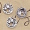 Vintage Tibetan Silver Charms Horse Steed Horseshoe Antique Making Pendant Fit for DIY Handmade Jewelry