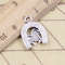 Antique Charms Horse Horseshoe Tibetan Silver Pendants for DIY Handmade Craft & Jewelry Making