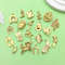 Western Cowboy Charms Set Alloy Horseshoe Cactus Hat Boots Pendants For DIY Jewelry Making Bracelet 2