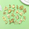 Western Cowboy Charms Set Alloy Horseshoe Cactus Hat Boots Pendants For DIY Jewelry Making Bracelet 2