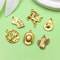 Western Cowboy Charms Set Alloy Horseshoe Cactus Hat Boots Pendants For DIY Jewelry Making Bracelet 3