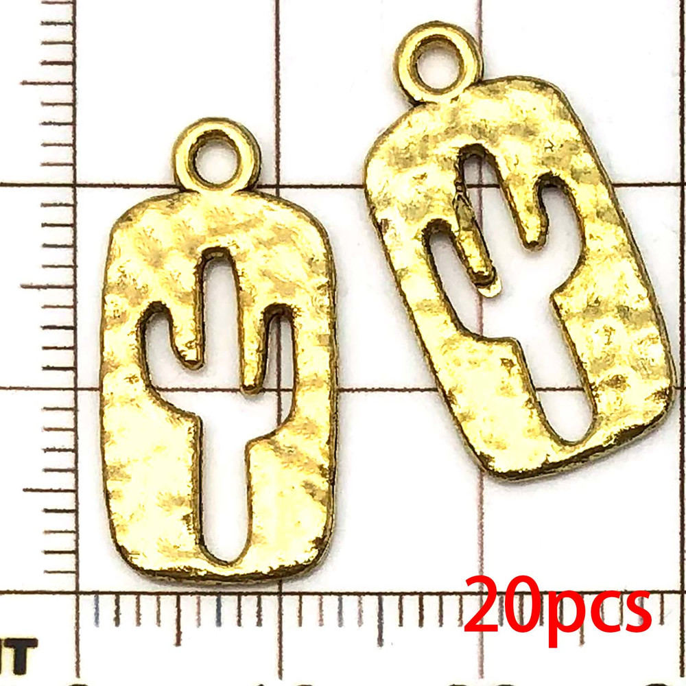 Western Cowboy Charms Set Alloy Horseshoe Cactus Hat Boots Pendants For DIY Jewelry Making Bracelet 6