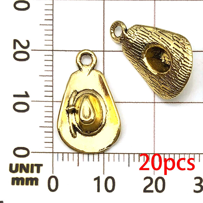 Western Cowboy Charms Set Alloy Horseshoe Cactus Hat Boots Pendants For DIY Jewelry Making Bracelet 11