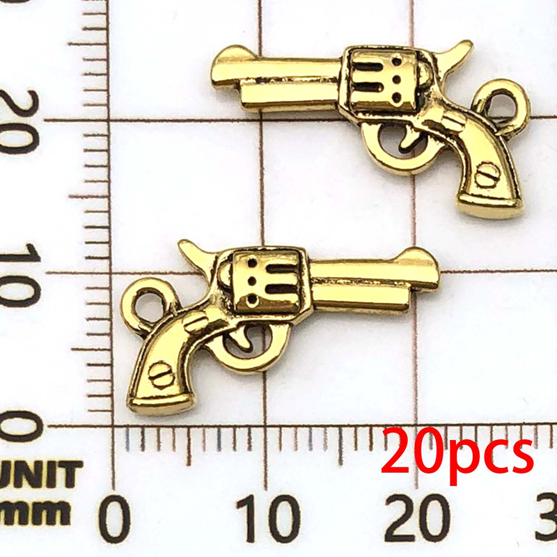 Western Cowboy Charms Set Alloy Horseshoe Cactus Hat Boots Pendants For DIY Jewelry Making Bracelet 13