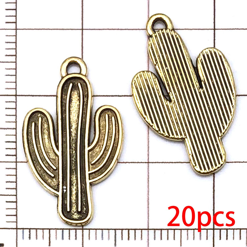 Western Cowboy Charms Set Alloy Horseshoe Cactus Hat Boots Pendants For DIY Jewelry Making Bracelet 16