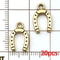 Western Cowboy Charms Set Alloy Horseshoe Cactus Hat Boots Pendants For DIY Jewelry Making Bracelet 18