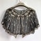 Retro Beaded Sequin Flapper Shawl Loose Decoration Outerwear Short Cape Evening Party Ladies Cloak 18