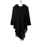 Stylish New Women Ladies Tassel Cape Coat Fringe Poncho Oblique Stripe Coat Bohemian Shawl Scarf Co 9