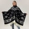 Unisex Cool Fashion Cowboy West Style Pullover Cape Soft Acrylic Cashmere Poncho Long Wrap Cloak Ov 3