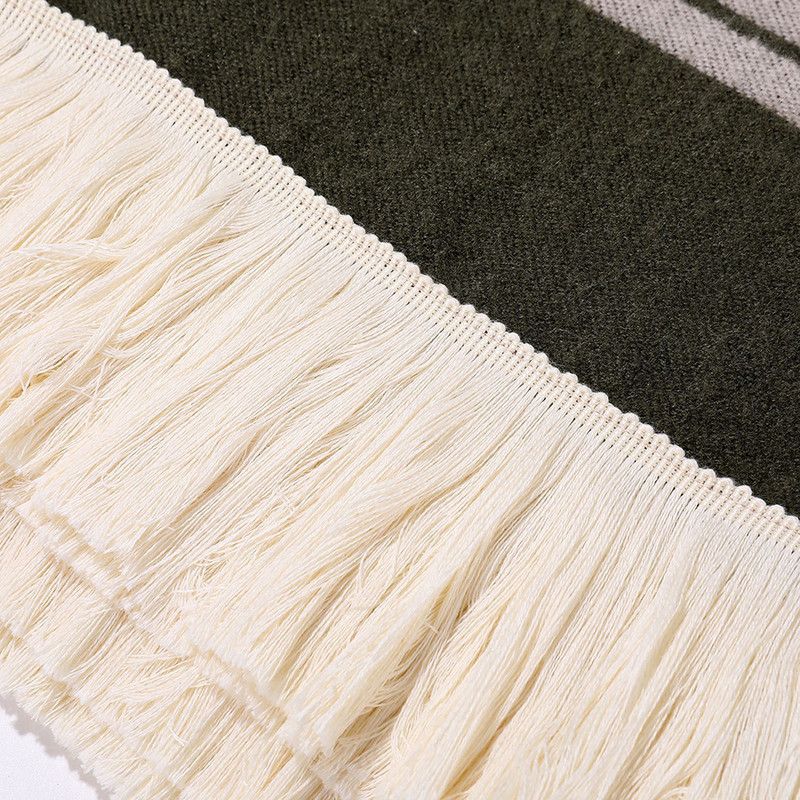 Unisex Cool Fashion Cowboy West Style Pullover Cape Soft Acrylic Cashmere Poncho Long Wrap Cloak Ov 4