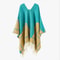 Unisex Cool Fashion Cowboy West Style Pullover Cape Soft Acrylic Cashmere Poncho Long Wrap Cloak Ov 7