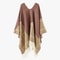 Unisex Cool Fashion Cowboy West Style Pullover Cape Soft Acrylic Cashmere Poncho Long Wrap Cloak Ov 9