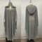 Vintage Thin Hooded Cloak Women Clothing Cape Dress Fashion Ponchos Coats Jackets With Bling Diamo 5