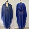 Vintage Thin Hooded Cloak Women Clothing Cape Dress Fashion Ponchos Coats Jackets With Bling Diamo 7