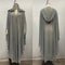 Vintage Thin Hooded Cloak Women Clothing Cape Dress Fashion Ponchos Coats Jackets With Bling Diamo 12