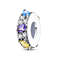 Sterling Silver Rainbow Zircon Butterfly Dragon Beads, Colorful Silicone Stopper Charms Fit DIY Bracelets Jewelry