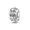 Sterling Silver Rainbow Zircon Butterfly Dragon Beads, Colorful Silicone Stopper Charms Fit DIY Bracelets Jewelry