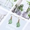NatureInspired Green Leaf Charms Acrylic Transparent Beads For DIY Jewelry Crafting Pendants Bracel 4