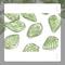 NatureInspired Green Leaf Charms Acrylic Transparent Beads For DIY Jewelry Crafting Pendants Bracel 6