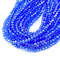 Crystal Beads Rondelle Loose Spacer Glass Faceted Beads for Jewelry Making, DIY Needlework, Bracelets & Jewelry