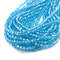 Crystal Beads Rondelle Loose Spacer Glass Faceted Beads for Jewelry Making, DIY Needlework, Bracelets & Jewelry