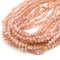 Crystal Beads Rondelle Loose Spacer Glass Faceted Beads for Jewelry Making, DIY Needlework, Bracelets & Jewelry