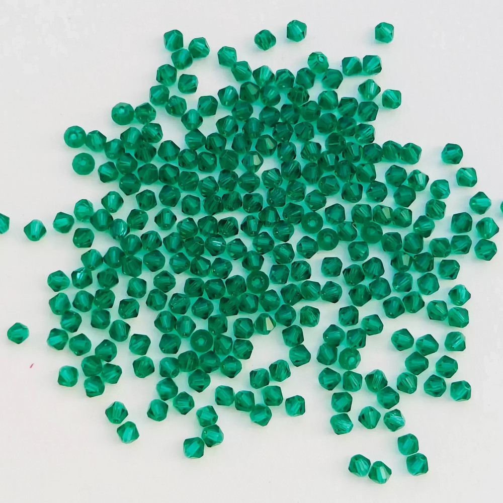 Shiny Faceted Austria Crystal Beads Bicone Spacer Loose Beads For DIY Jewelry Making Bracelets Neck 14