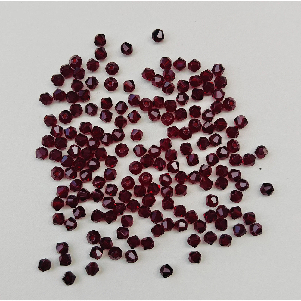 Shiny Faceted Austria Crystal Beads Bicone Spacer Loose Beads for DIY Jewelry Making Bracelets, Necklaces & Pendants