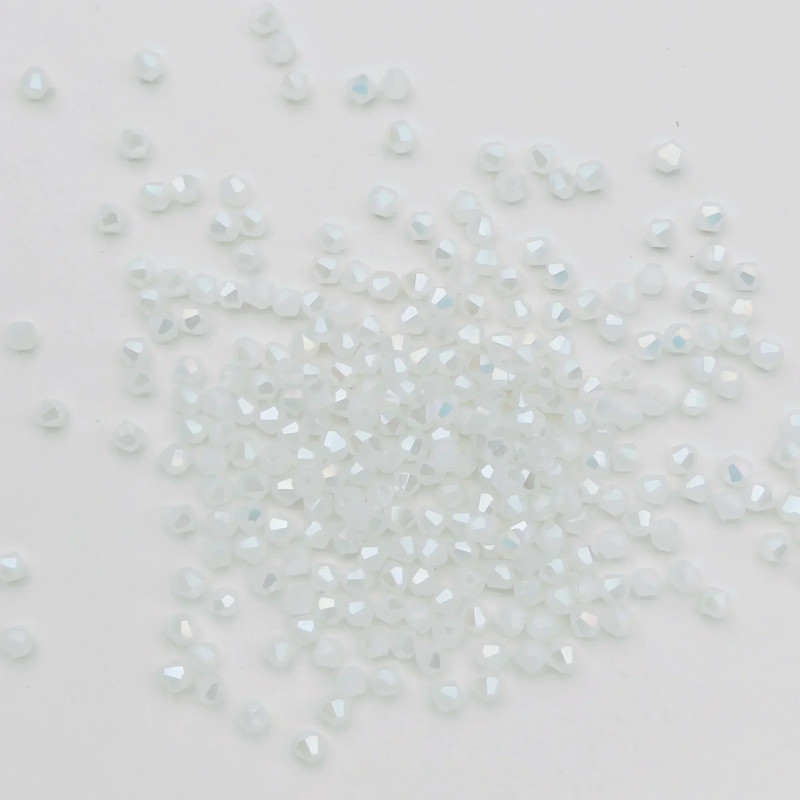 Shiny Faceted Austria Crystal Beads Bicone Spacer Loose Beads for DIY Jewelry Making Bracelets, Necklaces & Pendants