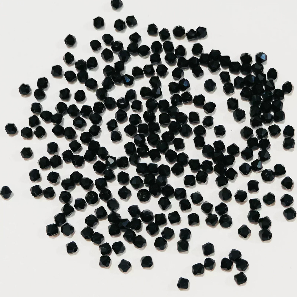 Shiny Faceted Austria Crystal Beads Bicone Spacer Loose Beads for DIY Jewelry Making Bracelets, Necklaces & Pendants
