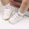 Meckior Baby Boy Girl PU Leather Sneakers NonSlip Lightweight First Walker Infant Crib Shoes With R 2