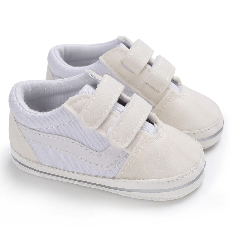 Soft Sole Newborn Baby Shoes for Boys First Walker, Comfortable Classic Canvas Casual Sports Shoes for Toddlers
