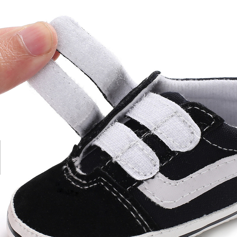 Soft Sole Newborn Baby Shoes for Boys First Walker, Comfortable Classic Canvas Casual Sports Shoes for Toddlers