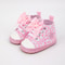 Infant Toddler First Walking Shoes Newborn Baby Boys Girls High Tops Star Sneakers With Soft AntiSl 0