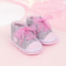 Infant Toddler First Walking Shoes Newborn Baby Boys Girls High Tops Star Sneakers With Soft AntiSl 5